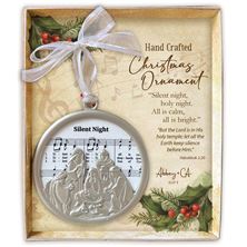 SILENT NIGHT - CHRISTMAS ORNAMENT